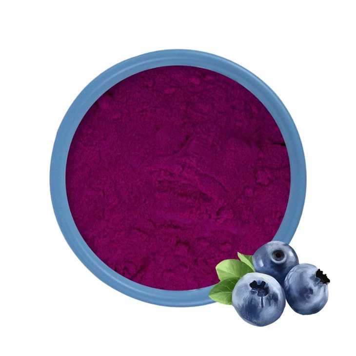 Blaubeerpulvermasse